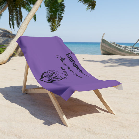 Entrepreneur Always Butterfly Your Wings Beach Towel
