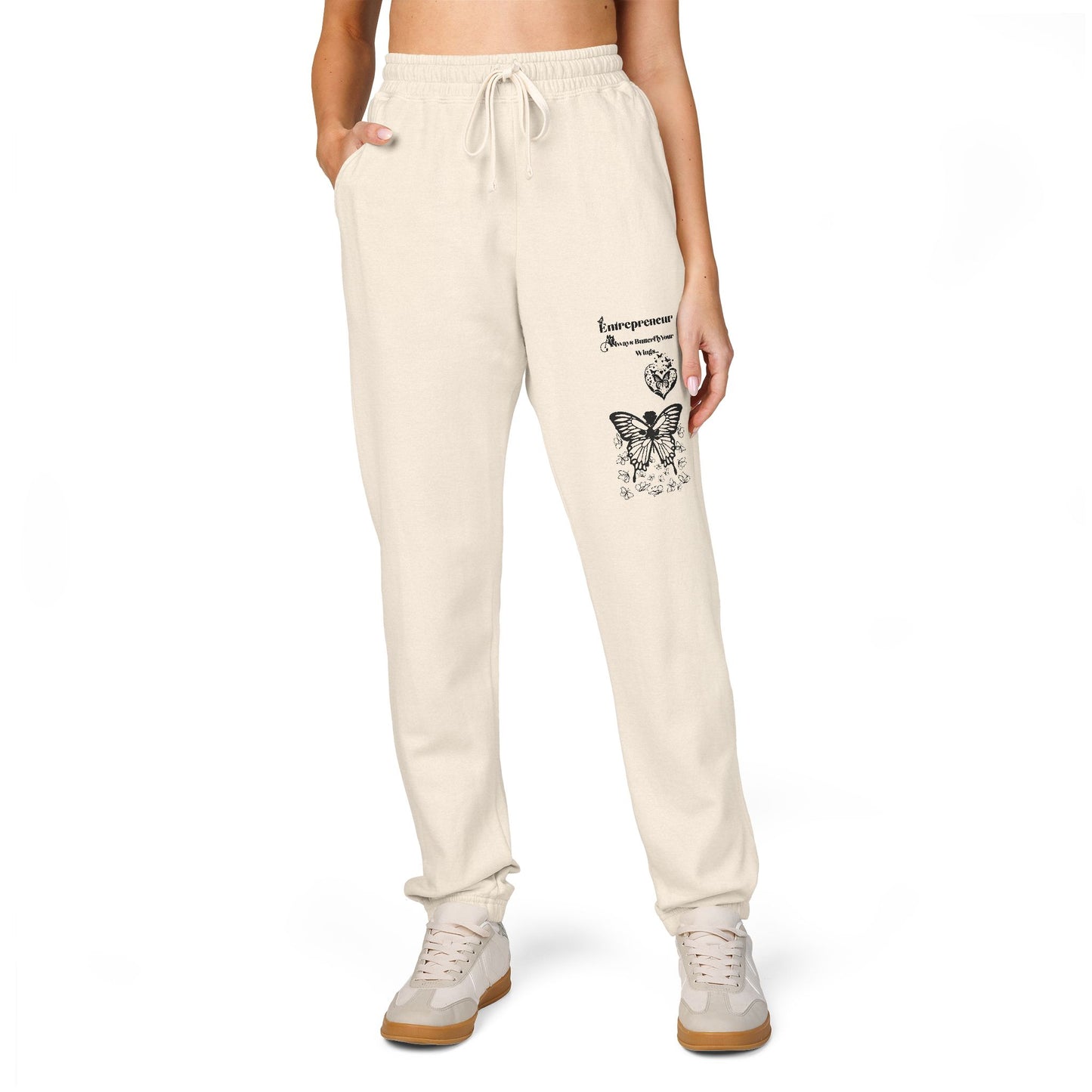 Always Butterfly Your Wings Unisex Garment-Dyed Fleece Sweatpants