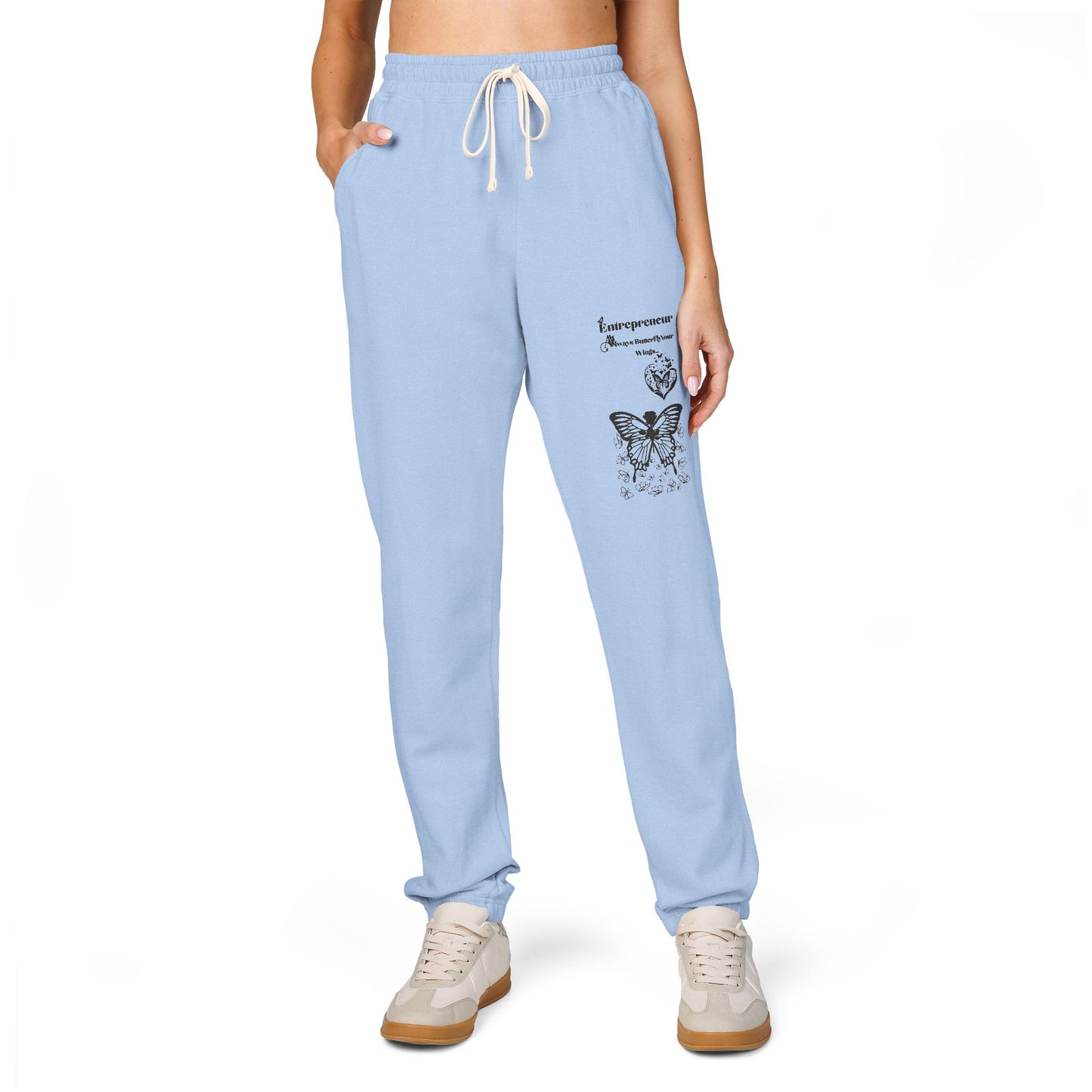 Always Butterfly Your Wings Unisex Garment-Dyed Fleece Sweatpants