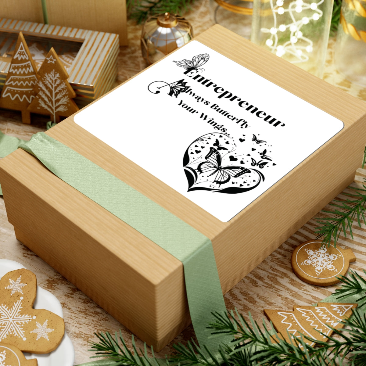 Always Butterfly Your Wings Kiss-Cut Stickers