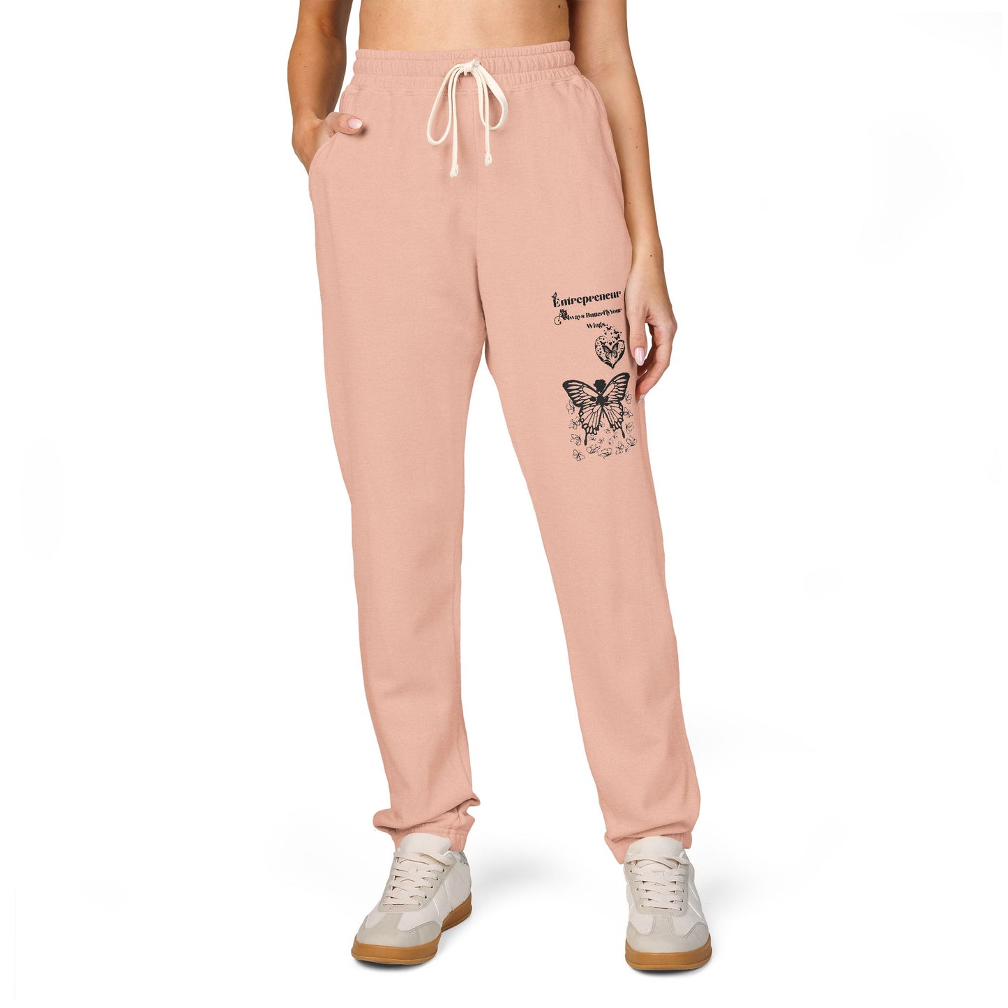 Always Butterfly Your Wings Unisex Garment-Dyed Fleece Sweatpants
